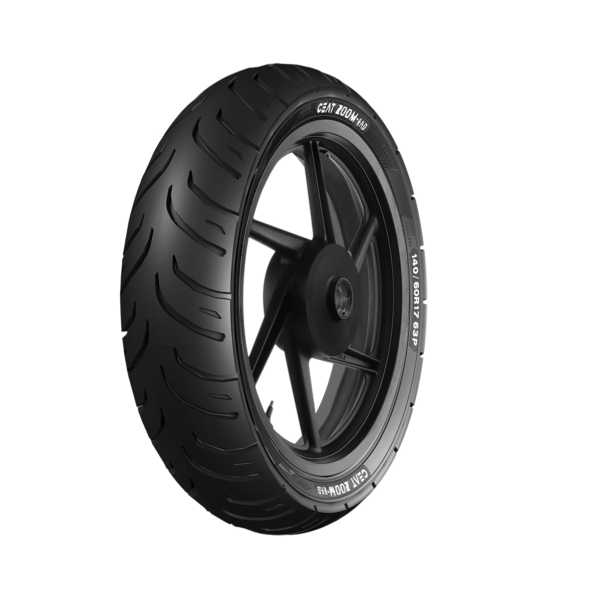 CEAT 90/90-17 ZOOM X3 F 49P TUBELESS TYRE | Front | Car Tyre for Front and Rear-image-4