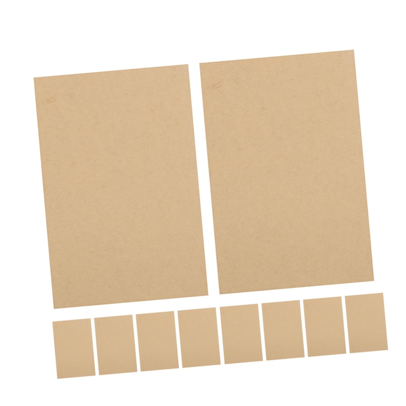 PLAFOPE 10 Pezzi Notebook Carbonio Carta Kraft per Duplicati Precisi Multipli per Ufficio Contabilità e Gestione Ordini