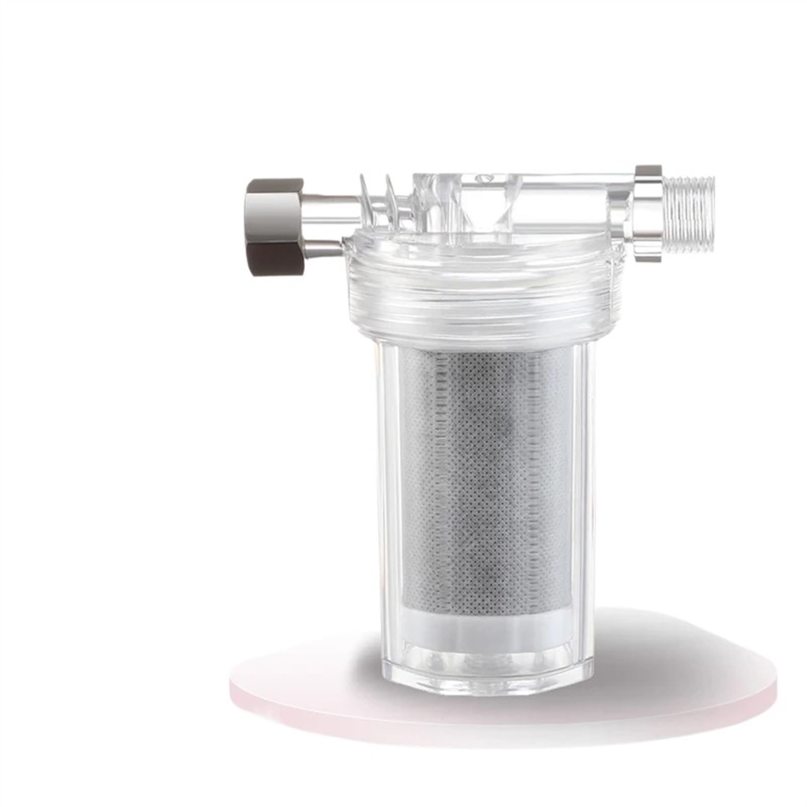 Purificador de salida Universal, filtro de ducha de carbón activado, filtro de ducha, grifo, purificación de calentador de agua, 1 ud.(W1 carbon filter)