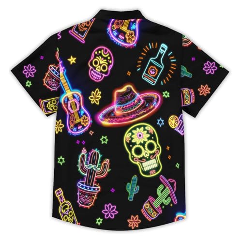 Funny Hawaiian Shirt Summer Beach Tropical Short Sleeve Holiday Print Aloha Shirt Casual Button Down Shirt3