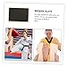 NAMOARLY Professional Taekwondo Breaking Board Reusable Practice Board for Martial Arts Training Thick Black for Karate and Taekwondo Performances