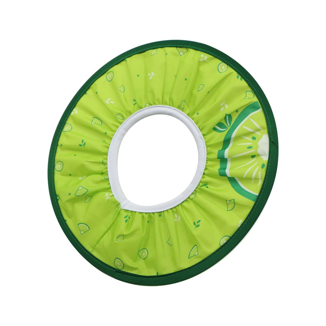 Cappello Doccia Bambini Visiera Da Bagno - Regolabile Impermeabile Shampoo Protettore Protettori Morbido Diametro Interno 10 Cm Esterno 30 Per Prevenire L'Acqua Flusso Verso Occhi E Viso Verde