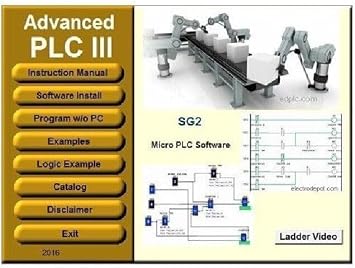 PLC Programmable Controller 4 Relay Outputs 10Amp, 8 DC Inputs, 12/24VDC HMI Display & Keypad, USB