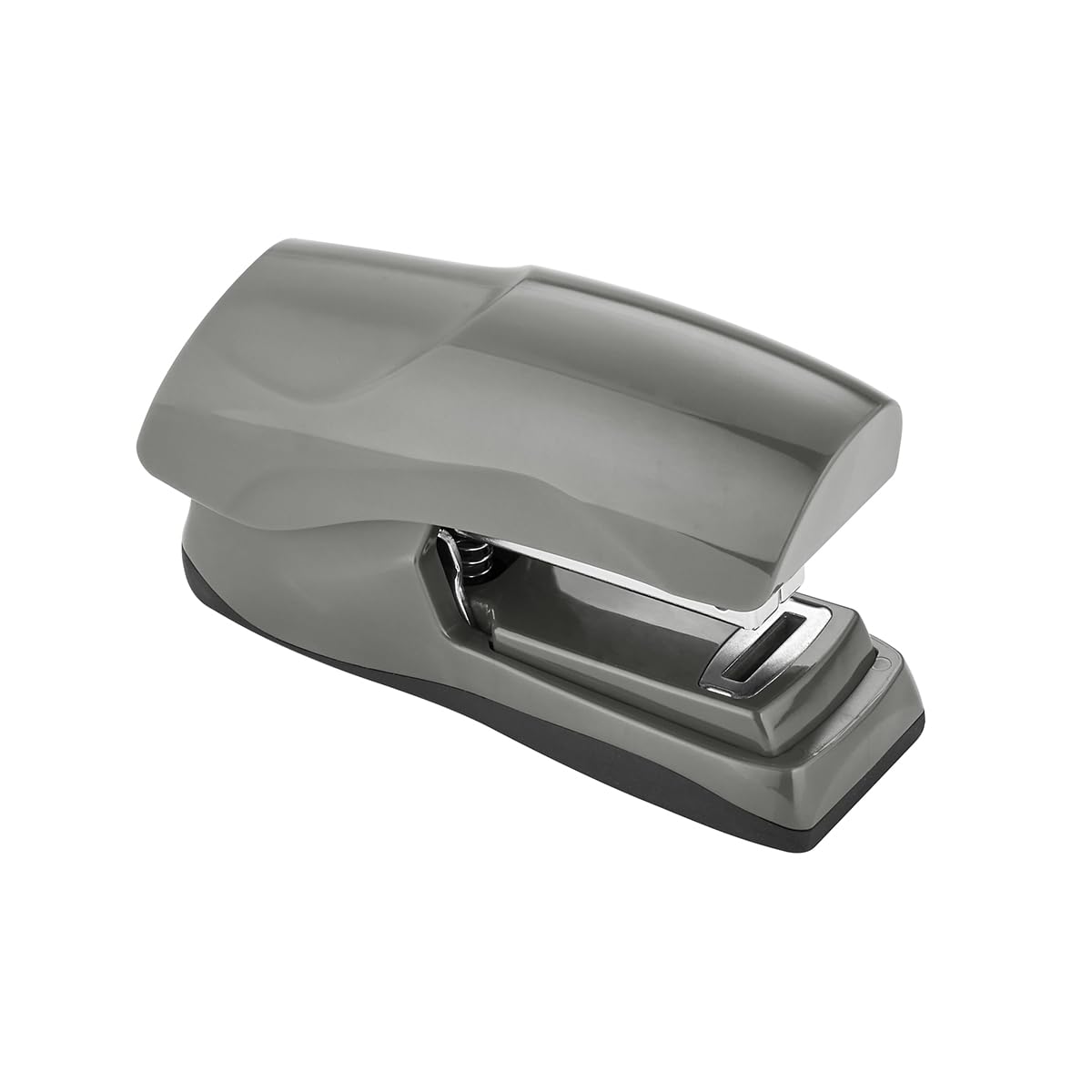 Bostitch Office - Grapadora resistente de 40 hojas con 1250 grapas y removedor de garras, tamaño pequeño, cabe en la palma de tu mano, paquete económico, gris (B175-GRAY-VP)