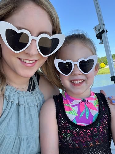 Funky Junque Heart Shaped Sunglasses Mommy and Me - Mother's Day Gift - Family Matching Sunnies2