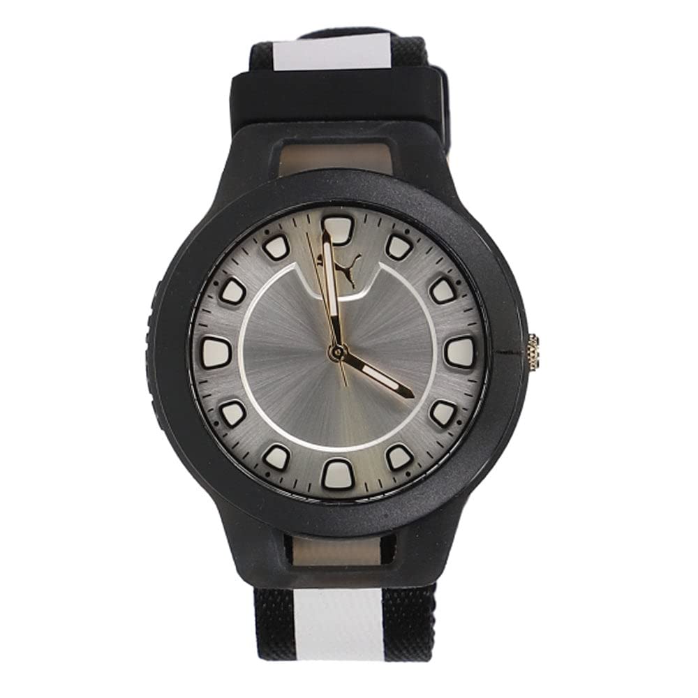 PUMA Reloj de Silicona Reset V1 para Mujer, Color Rosa