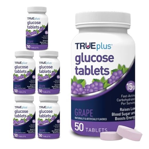 TRUEplus® Grape Glucose Tablets Pack