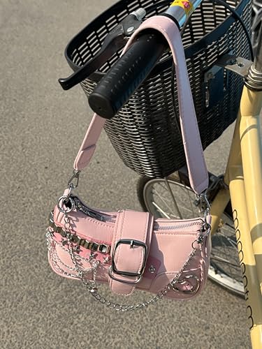 Y2k Bag, torba w stylu vintage, torba Y2k, torebka damska, torebki dla dziewcząt, torebki Aesthetic, torebka 2000s, styl punkowy, damska torba na ramię, na co dzień, na prezent