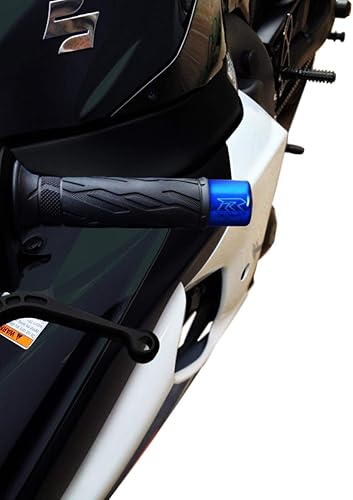 Miniatura 3 de BlackPath - Compatible con extremos de barra Suzuki GSX-R 600 + GSX-R 750 + GSX-R 1000 + GSX-R 1100 (azul) T6 Billet de aluminio