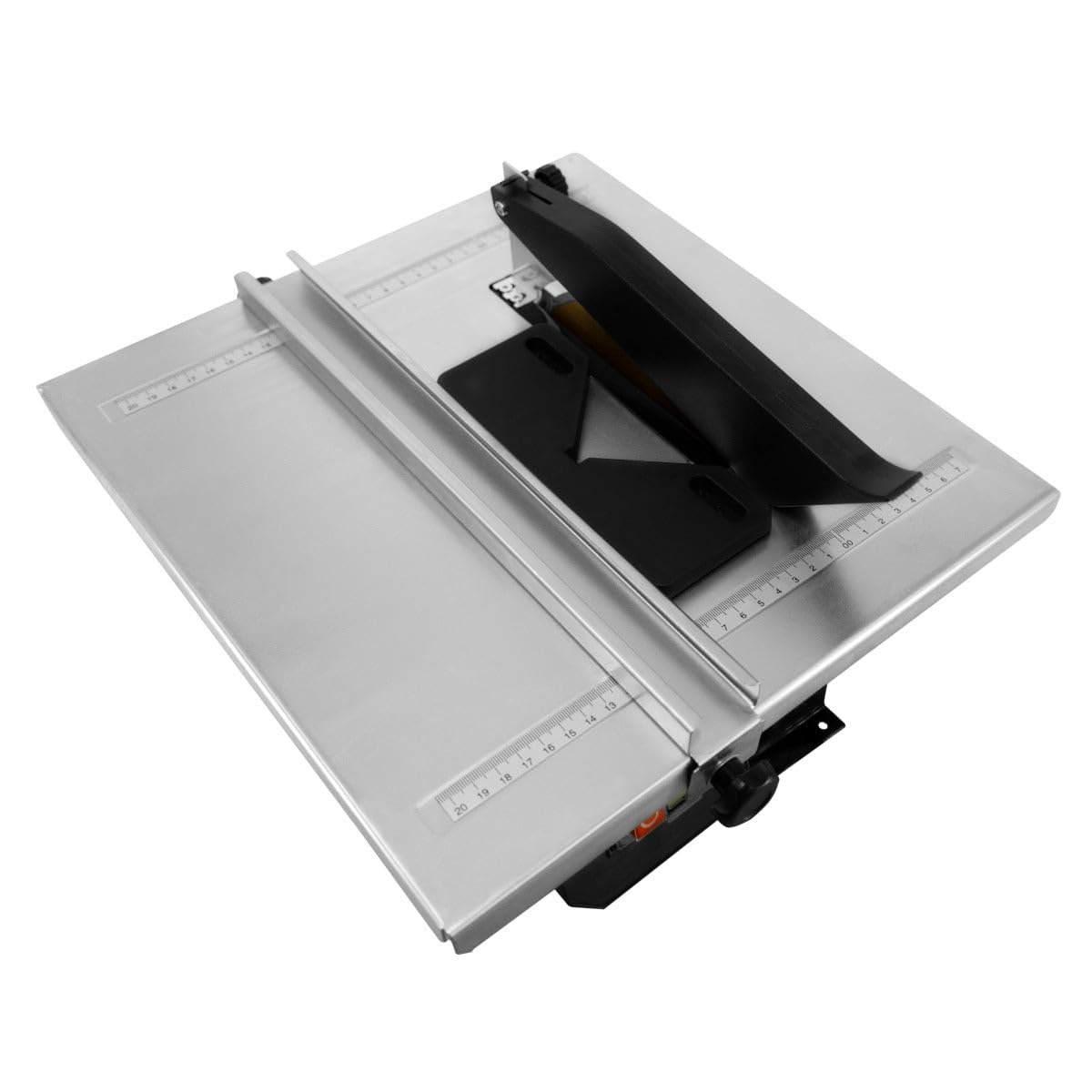 Scie à Eau Pour Carreaux, Carrelages 600W - Table 330 x 360 mm - Profondeur de Coupe 35 mm - Coupe de Carrelage Travaux Rénovation Salle de Bain Atelier [2 Lames Diamantées 180mm INCLUS]