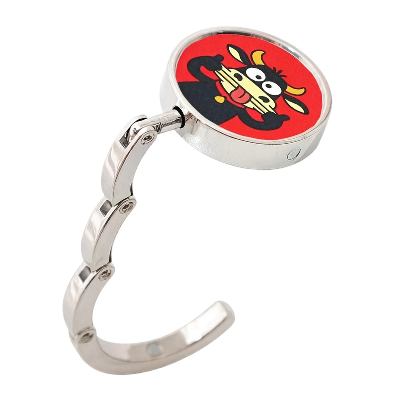 Zxfdsfdbnm Portable Foldable Bag Holder with Lovely Design Cartoon Bag Hook Hanging Organizers for Offices Cafe and Restaurant Use Hanging Organizers