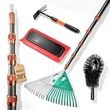 MieyKnvo 20FT 5-in-1 Rake Set