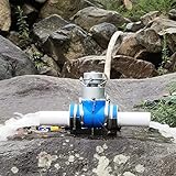 1000W Home Small Horizontal Hydroelectric Generator 220V Water Conservancy Impeller Aluminium Alloy Multifunction 50Hz Turbine Hydro Generator Hydroelectric Generator