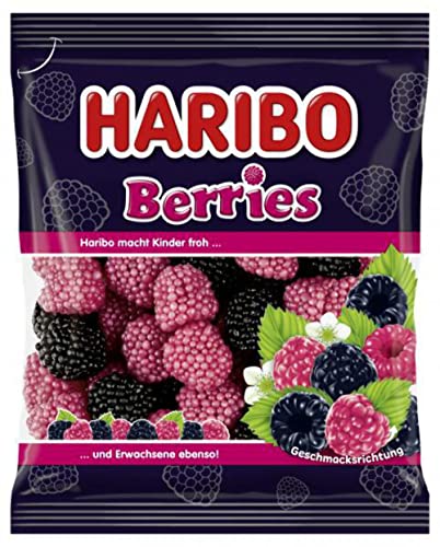 Haribo Berries, Gummy Bears, Fruit Gum, 175 g miniatura 1