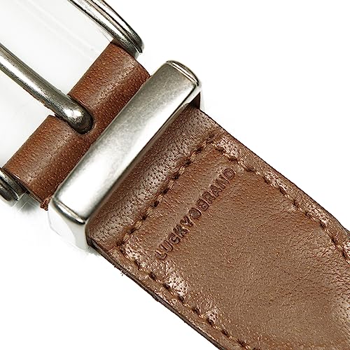 Image of Lucky Brand Women's Western Leather Belt | Classic | Fashion | Vintage | Buffalo Leather | Western-Inspired