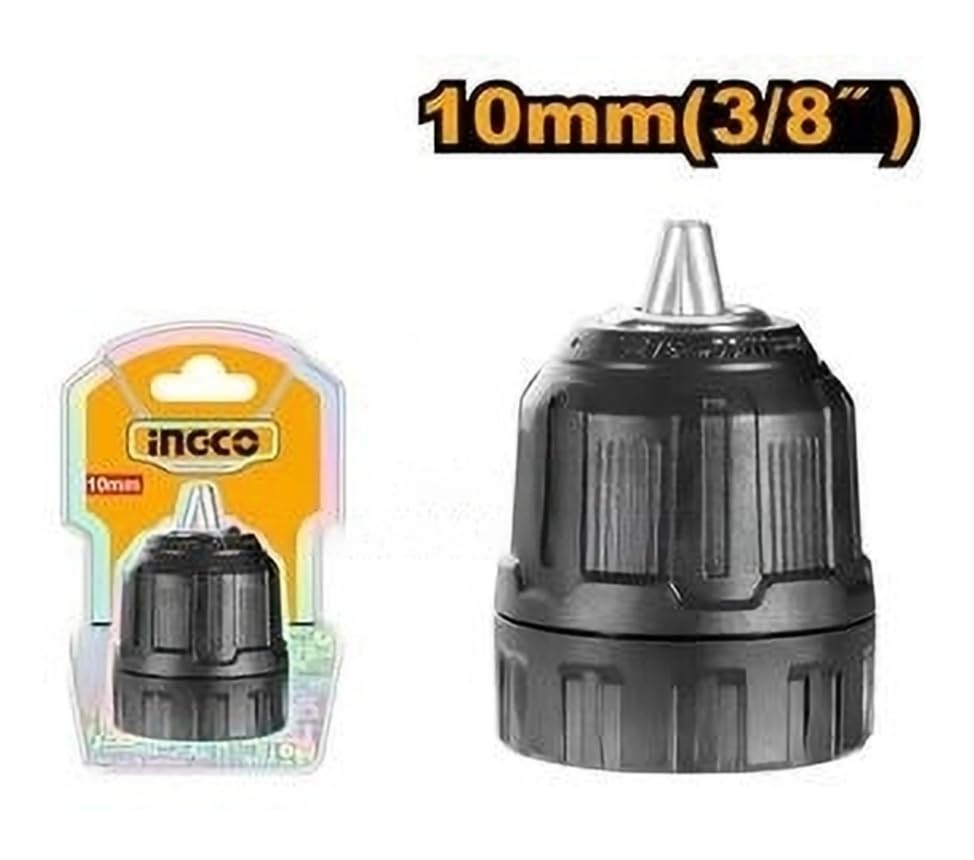 ボール kkky INGCO 10 MM BLACK KEYLESS CHUCK, KCL1008 | Keyless Design: Allows
