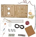 Crystal Radio Components Pack – Essential Parts + Base for Passive AM Receiver Circuits