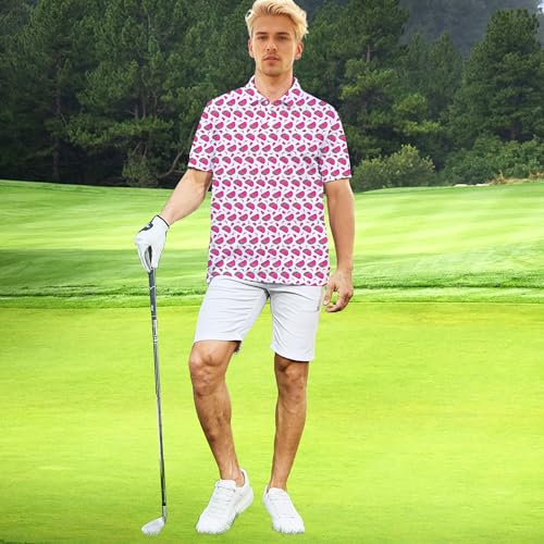 Polo para Hombre de Golf Manga Corta de Rendimiento de Secado Rápido y Control de Humedad miniatura 2