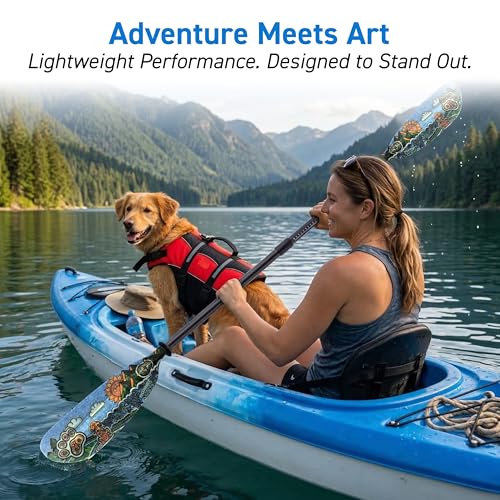 Fishing Kayak with Pedals and Paddle