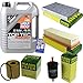 Produktbild QR-PARTS 69384224 Filter Set Inspektionspaket 5 Liter Motoröl Top Tec 4200 5W-30 MANN-FILTER Innenraumfilter Kraftstofffilter Luftfilter Ölfilter