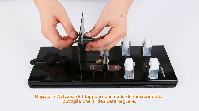 Taglierina Per Bottiglie Di Vetro Fai Da Te Fixm - Kit Completo Per Tagliare Bottiglie Rotonde E Quadrate - Foto 13