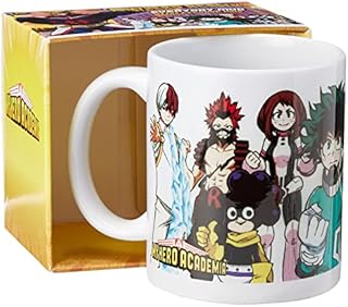 Pyramid MG24985 Academia Academy Costumed Heroes Coffee Mug, Porcelain, Multi-Colour