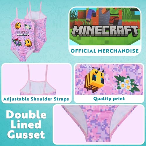 Image of Get Trend Swimsuit Girls Toddlers One Piece Bathing Suit Stretchy Swimwear Beach Pool
