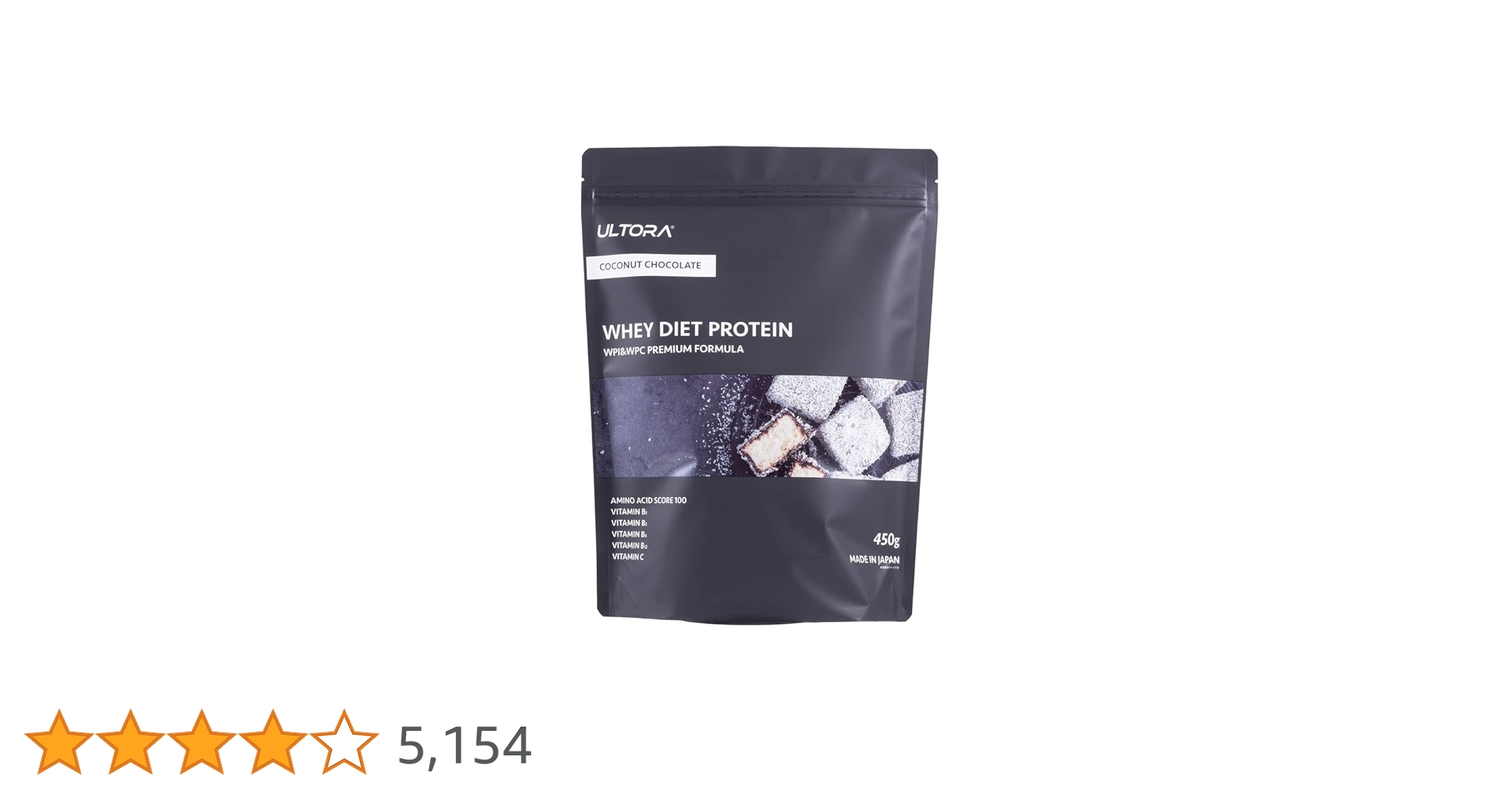 Amazon | ULTORA ウルトラ ホエイ プロテイン 1kg 450g 人工甘味