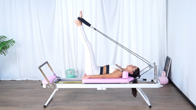 SogesPower Foldable Pilates Reformer Machine For Home – Alloy Springs, Elastic Ropes, 330lb Capacity | Space-Saving Workout Equipment