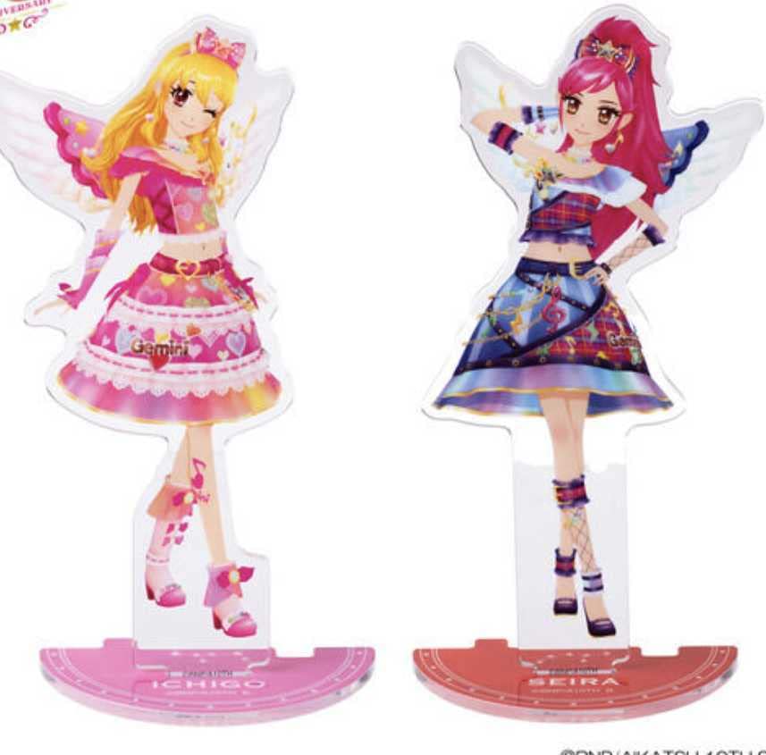 データカードダスアイカツ　アクリルスタンド 予約販売】アイカツ！アクリルスタンド（データカードダスver