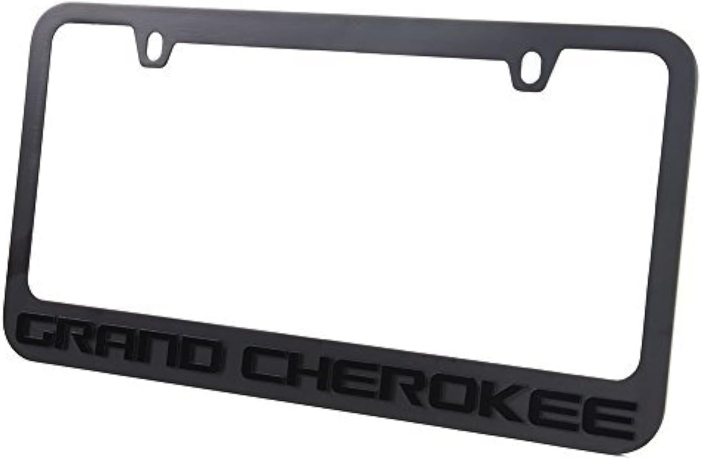 Grand Cherokee License Plate Frame - Black for Jeep