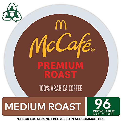 Image of McCafe Premium Roast, Keurig Single Serve K-Cup Pods, Medium Roast Coffee Pods, 96 Count (Pack of 2)