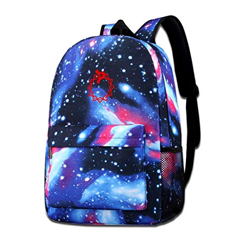 Lawenp Mochila Escolar para niños Anime Boys Girls Violet Evergarden Galaxy
