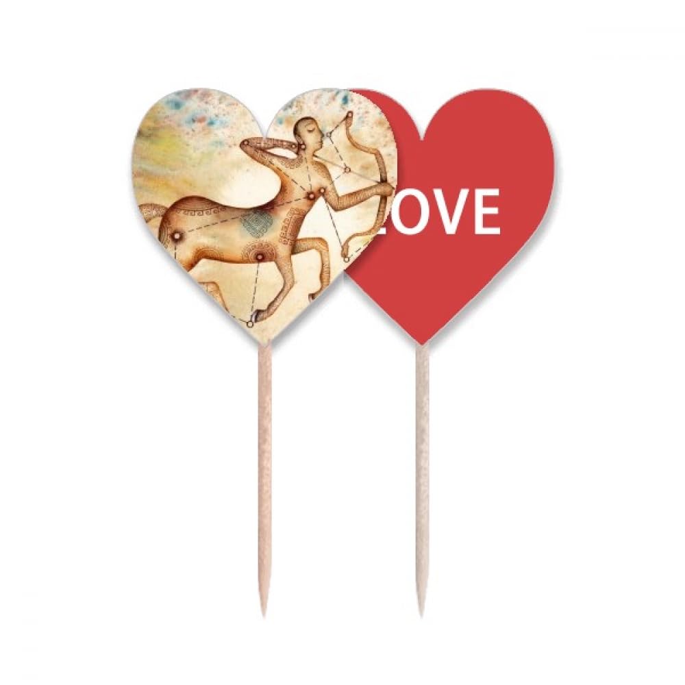 Constellation Sagittaire lable cupcake pick pour déco de table rapide - 5
