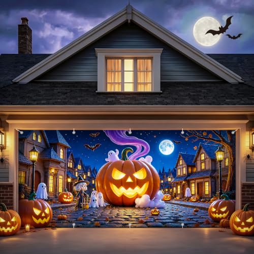 Halloween Garage Door Cover - image 1