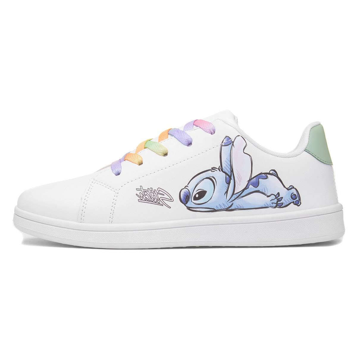 Shoe ZoneDisney Stitch Womens Multi Lace Up Shoe