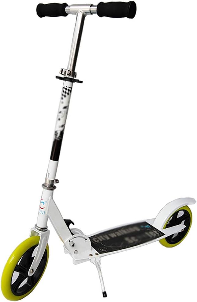 Scooter Non Electric Scooter, Lightweight Folding Scooter with 2 Wheels, Non-Electric Scooter, Suitable for Adults and Teenagers, Aluminum Alloy Scooter, Color C