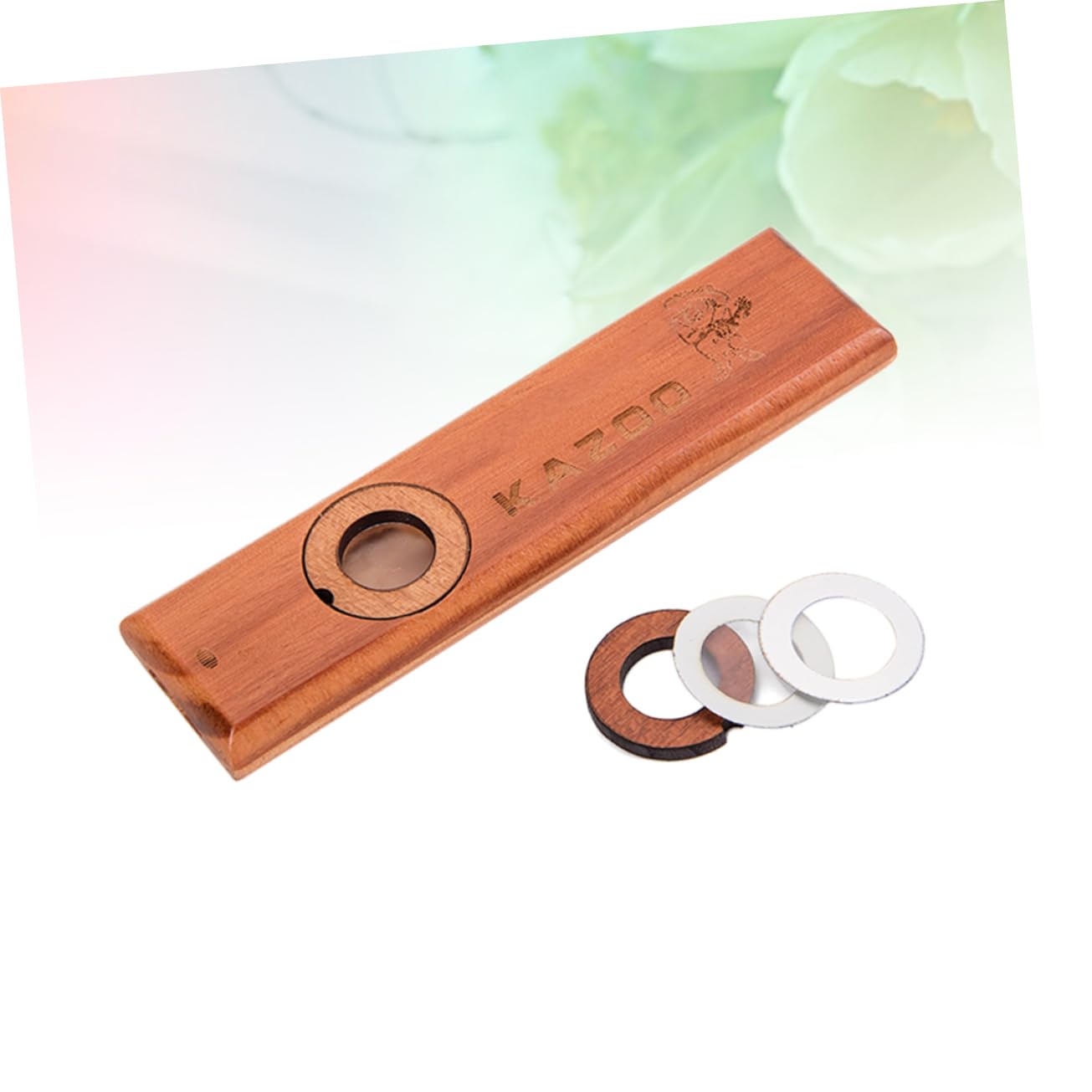 Toyvian 3 Pz Ragazzo Kazoo Legno Di Kazoo Strumenti Musicali Per Bambini Alla Rinfusa Metallici Di Legno Strumento Musicale Bambù Metallo Bambino