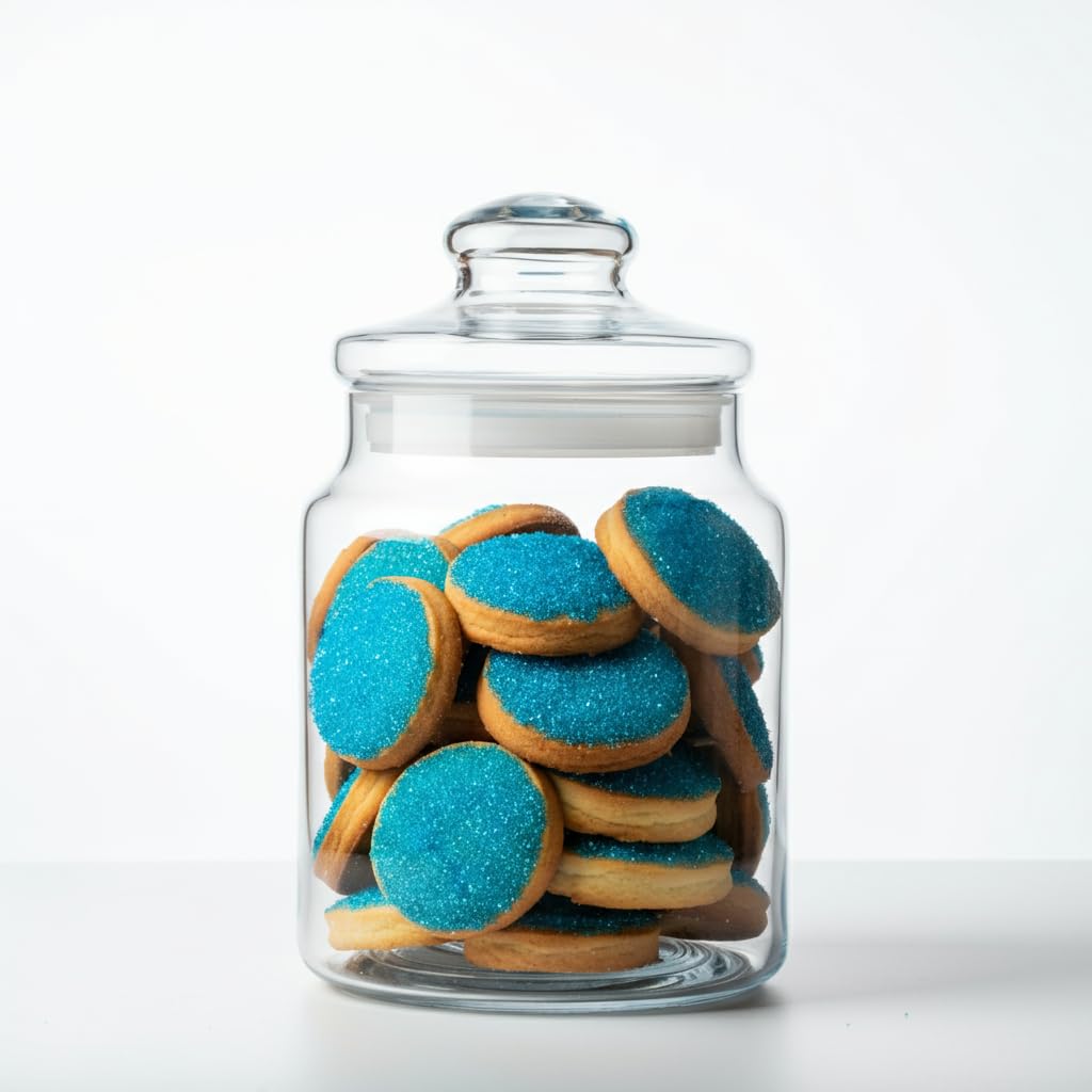 Bakerpan Blue Sanding Sugar for Baking & Cookie Decorating - 5 Ounce Edible Blue Sugar Sprinkles for Cookies, Cakes, Cocktails (Made In USA) - Image 5