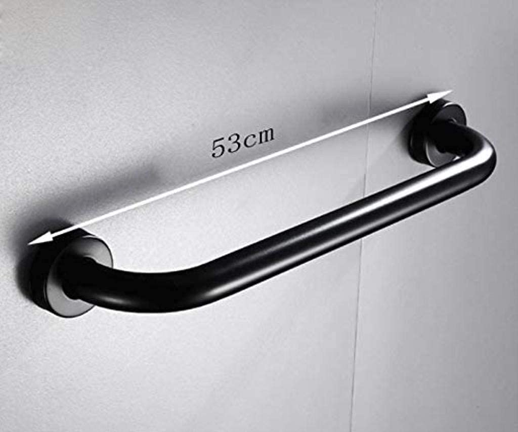 Barra de apoyo de seguridad, Barra de apoyo de Acero inoxidable, Barra de apoyo antideslizante para discapacitados con asistencia de seguridad para baño, cocina, bañera/B (53 cm) (B (53 cm))