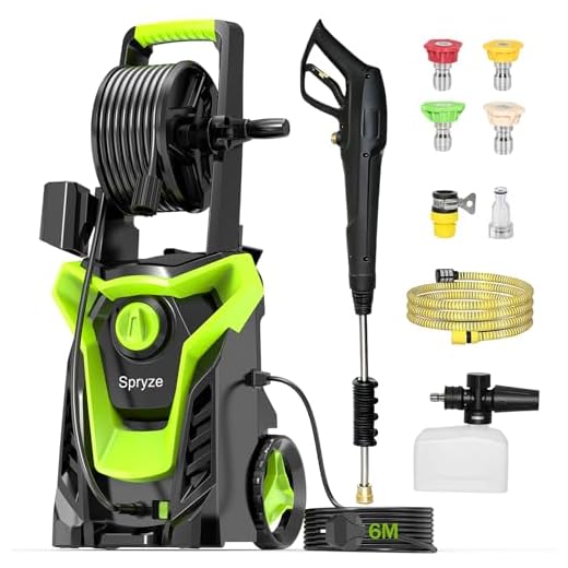 Spryze 2000W 160Bar Budget Pressure Washer