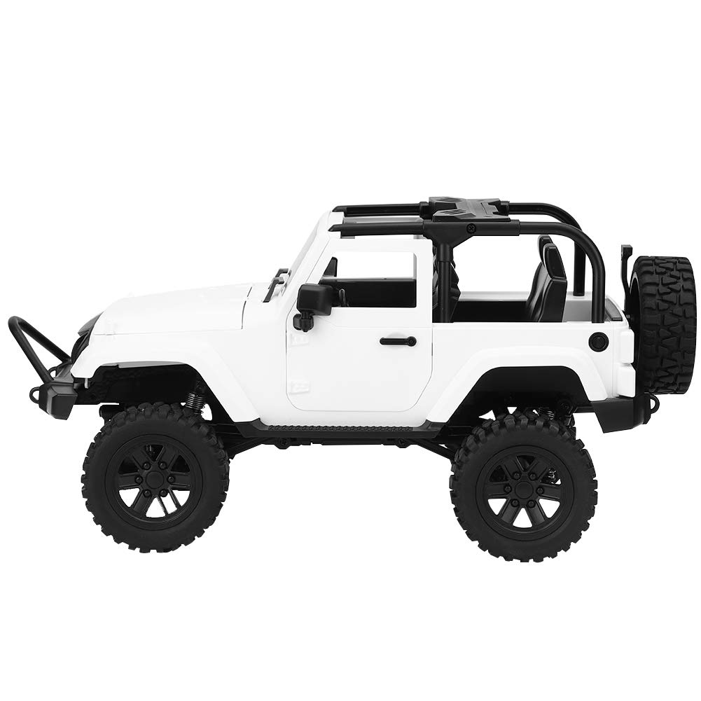 Veicolo Telecomandato a Ruote Motrici Giocattolo per Auto RC 1/14 per Bambini Plastica Bianco/arancione 35 X 15,5 X 16,5 Cm (Configurazione standard)