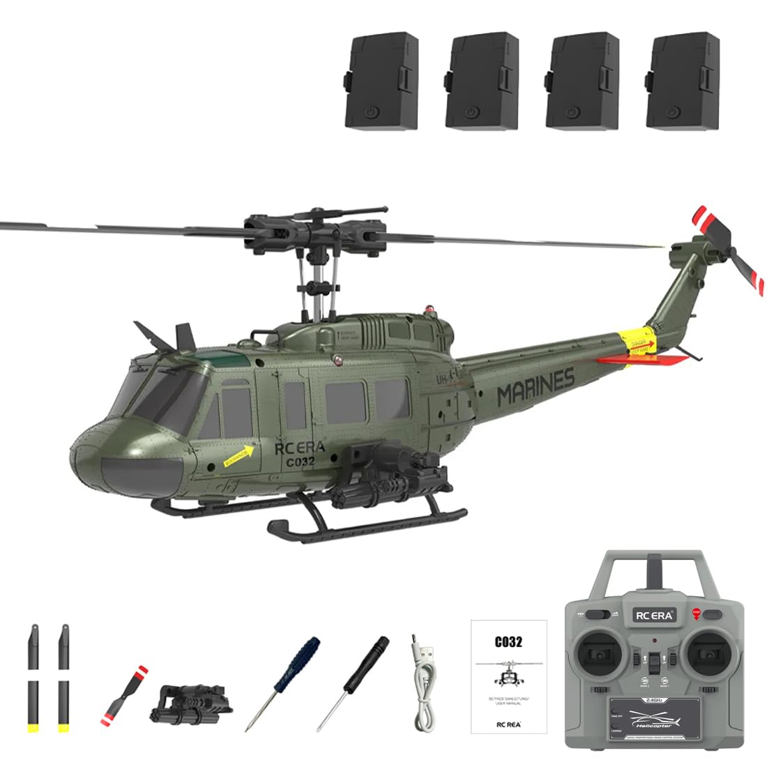 Amazon.com: RC ERA C032 RC Helicopter with 6-Axis Gyroscope