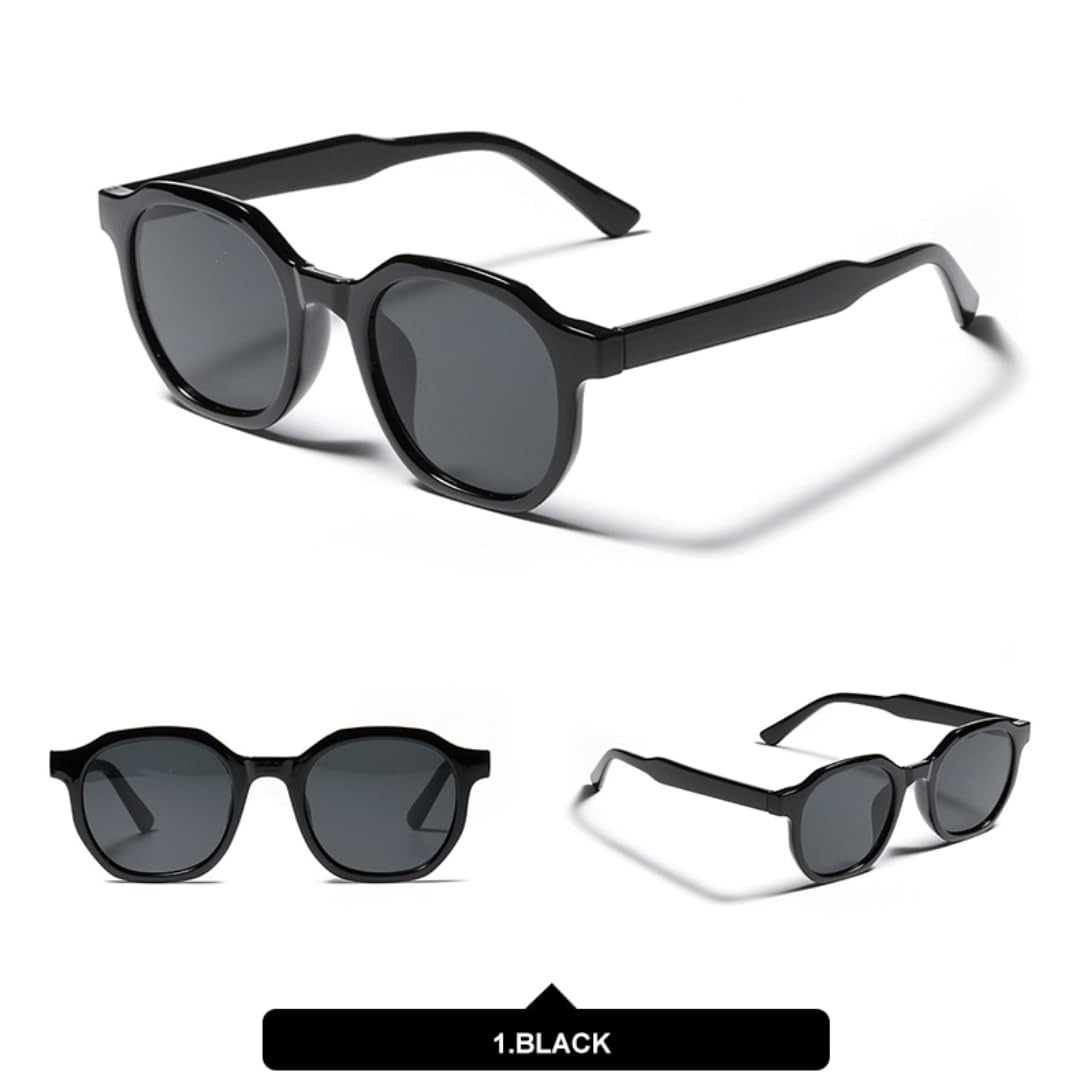 Occhiali da sole retrò alla moda da donna per uomo, occhiali da sole classici vintage UV400 per esterni
