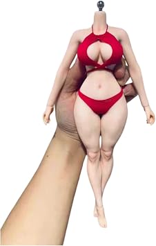 VCD-03 1/6 Female Fighter Silicone Makeup Seamless Body 12inch Plump Soldier Action Figure Flexible Muscular Body Model Pink White