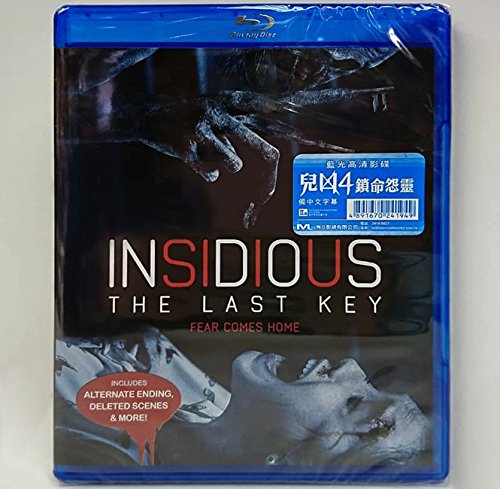Amazon Com Insidious The Last Key Region A Blu Ray Hong Kong Version Chinese Subtitled 兒凶4 鎖命怨靈 Lin Shaye Angus Sampson Leigh Whannell Josh Stewart Caitlin Gerard Spencer Locke Adam Robitel Movies