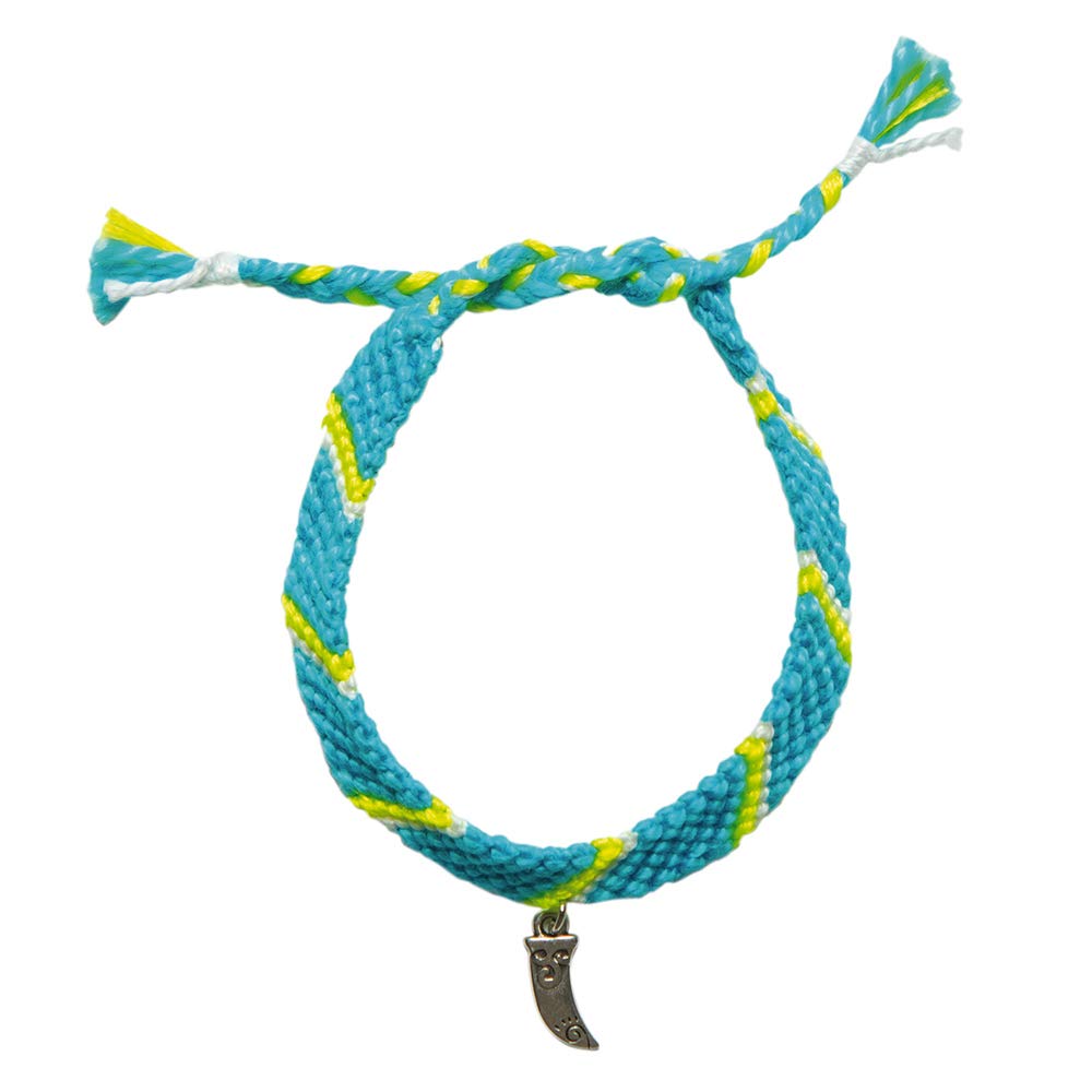 Janod Coffret 7 Bracelets Brésiliens Fluo à Créer - Kit Loisir Créatif Enfant dès 8 ans - Motricité Fine et Créativité