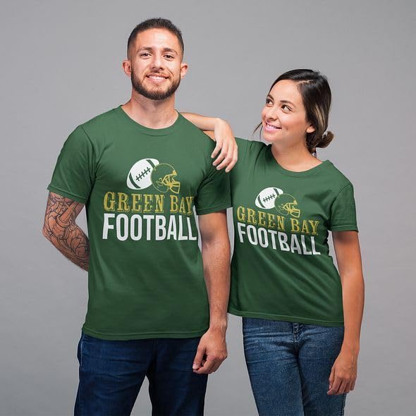 Green Bay Football Shirt for Men, Cheese Head Green Bay Shirts, Football Fans Gameday Apparel