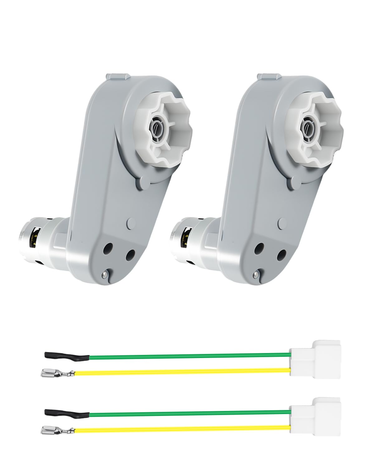 2Pcs 24 Volt RS775 High-Speed Motor Gearbox for Power Wheels, 280W 360RPM Powerful Drive Engine, 18V/24V High Torque Upgrade Replacement for Ride-On