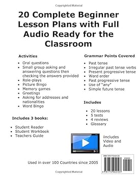 Amazon.com: Beginners ESL Lesson Plans Book 2: 9781772454123